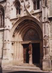 The Jewish Gate, side entry to the Cathedral of St Sifrein