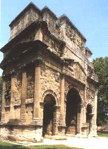 The Roman commemorative arch